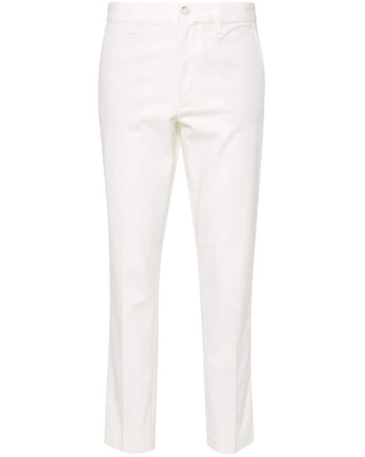Polo Ralph Lauren White Slim-fit Chino Trousers