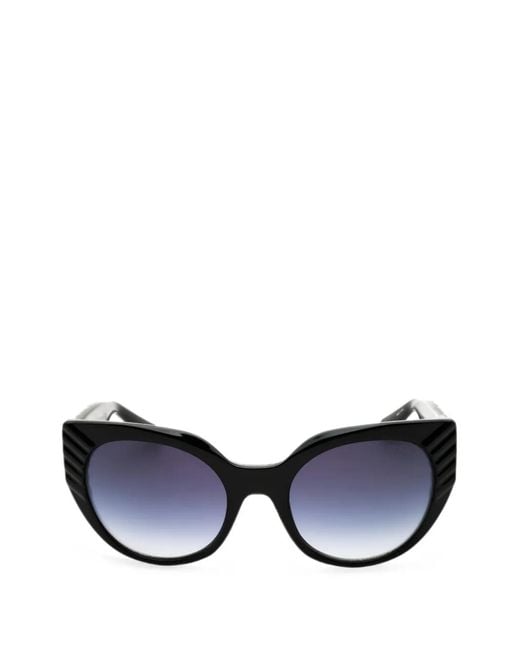 GUESS EYEWEAR Blue Cat-Eye Frame Sunglasses