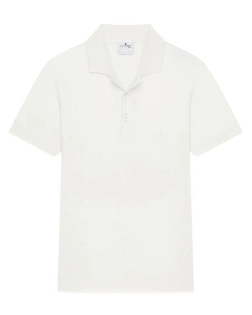 Tシャツ・カットソー Courreges Signature Polo - Courreges - Cotton - White クレージュ courreges Courreges Tシャツ 125JTS017JS0203