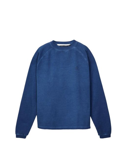 CAMPERLAB Blue Crew-Neck Sweatshirt
