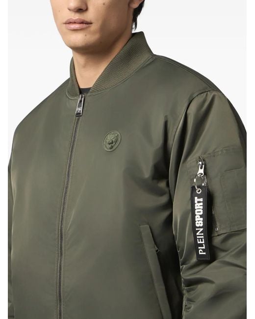 Philipp Plein Green Icon Jacket for men