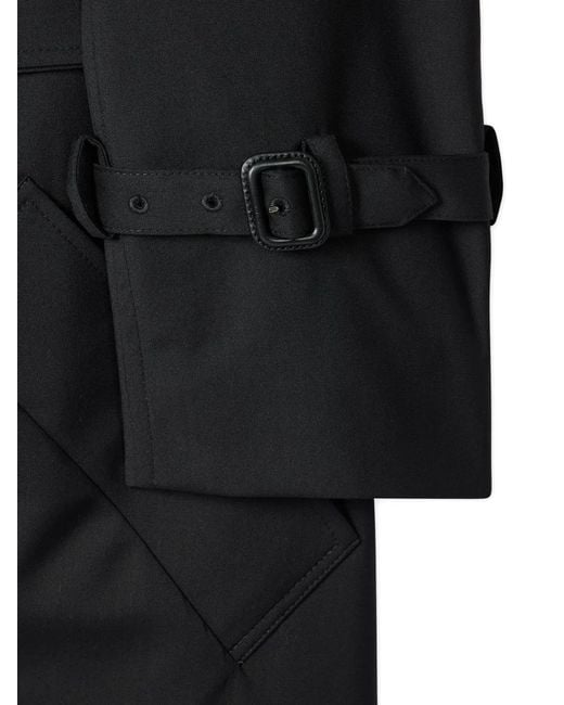 Paul Smith Black Belted Trench Coat