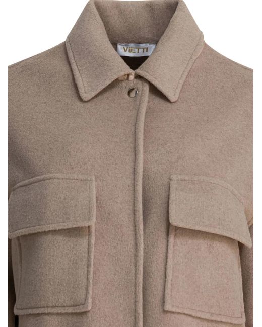 Semler Brown Flap-Pocket Shirt Jacket