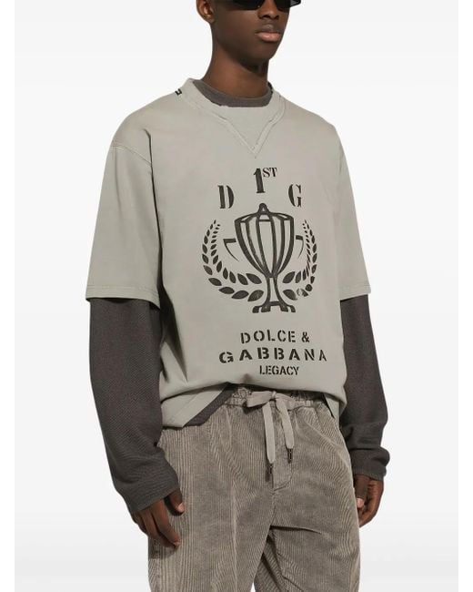 Dolce & Gabbana Natural T-Shirt for men