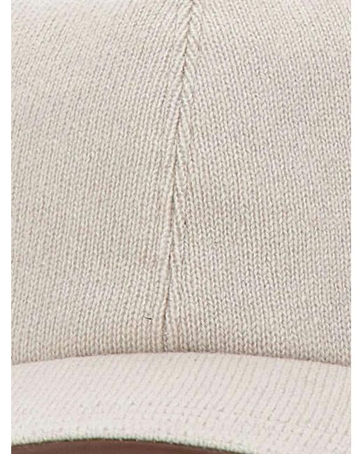 Eleventy Baseballkappe Mit Logo-Patch in White für Herren