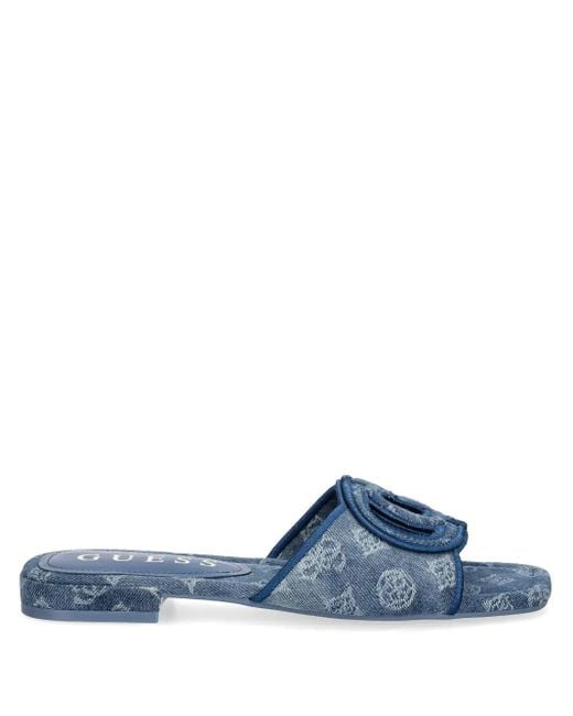 Guess Blue Tarisha 4G Slides