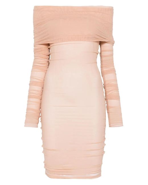 LES FILLES D'EVA Pink Ghost Minikleid