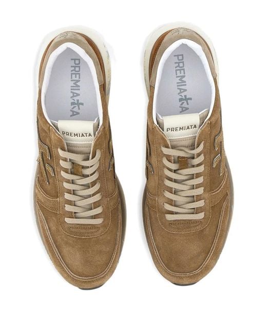 Premiata Brown Mick Sneakers for men