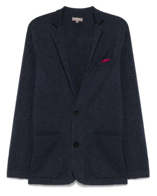 N.Peal Cashmere Blue Marlborough Fg Blazer for men