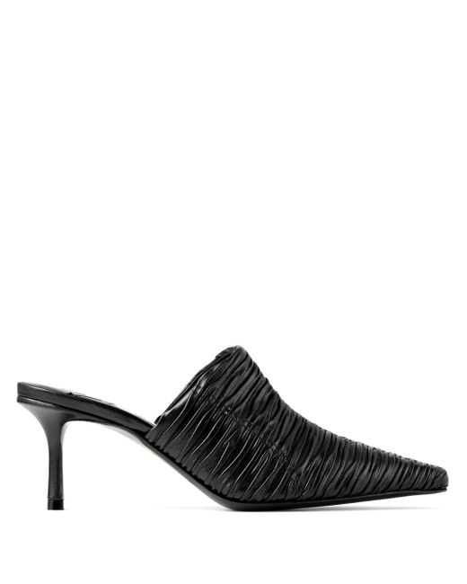 Mules Lotta 65Mm di Jimmy Choo in Black