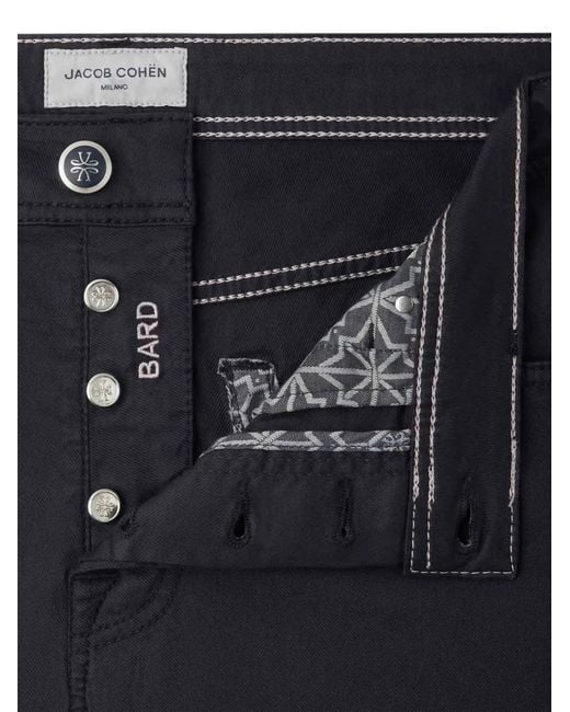 Jacob Cohen Blue Bard Straight Jeans for men