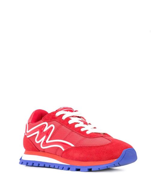 Marc Jacobs The Jogger Sneakers in Red - Lyst