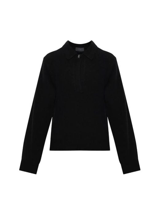 Haikure Black Ash Polo Sweater