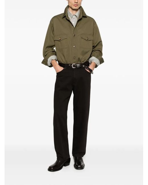 Saint Laurent Green Light Jackets for men