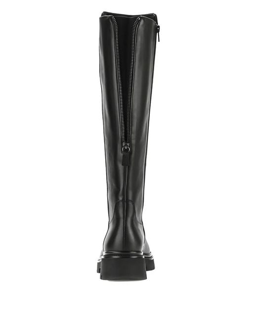 Gabor Black 71.859 Knee High Boot
