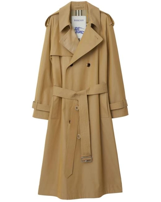Burberry Natural Heritage Kensington Trenchcoat Mit Gürtel