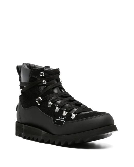 A_COLD_WALL* Black Alpine Suede Hiking Boots for men