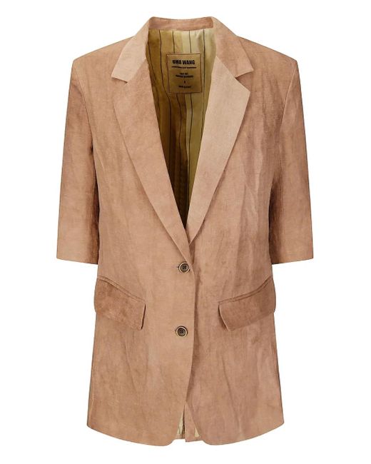 Uma Wang Brown Kaly Blazer
