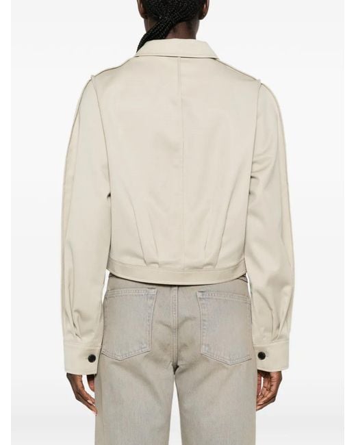 Chaqueta Con Botones Low Classic de color Natural