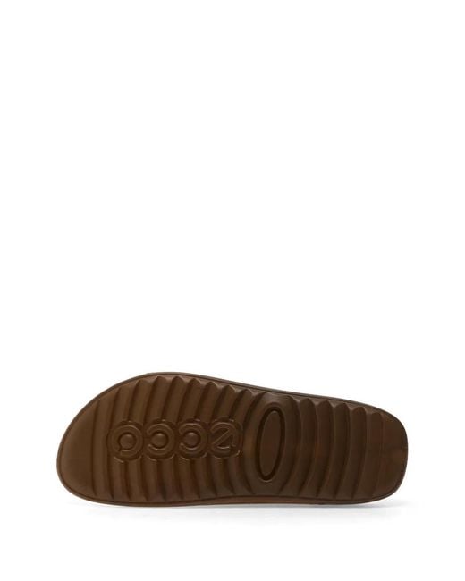 Ecco Brown Cozmo Double-Strap Sandals