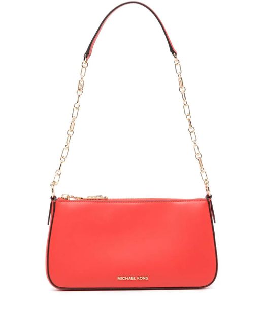 Bolso de hombro con correa ajustable Michael Kors de color Red