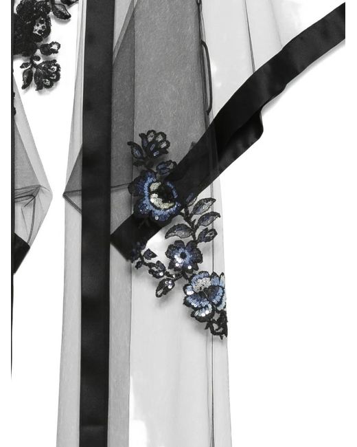 Carine Gilson White Embroidered Robe