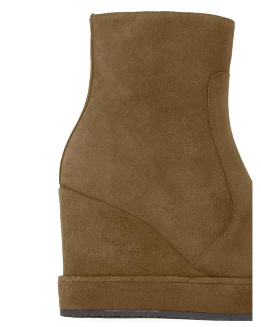 Castaner Brown Brisbane Wedge Ankle Boots