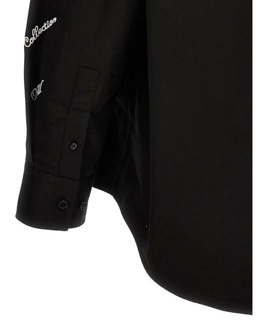 Off-White c/o Virgil Abloh Black Casual Shirts for men