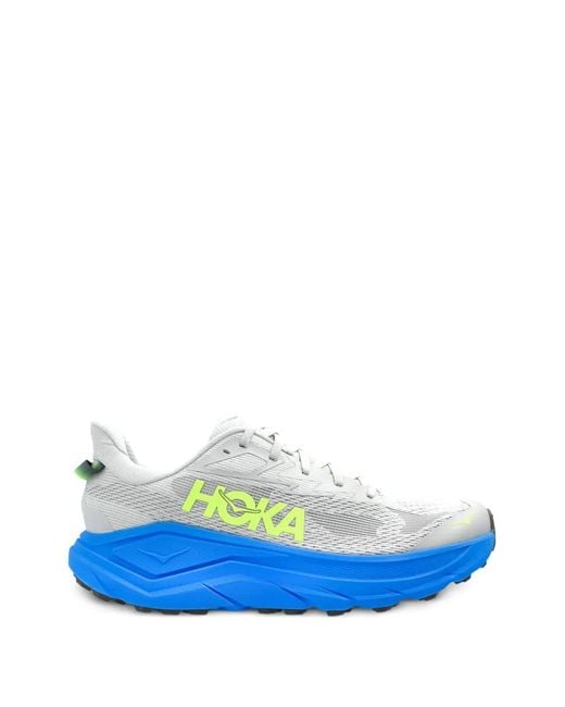 Hoka One One Blue Challenger 8 Mesh Sneakers for men