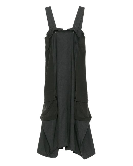 Abito Con Tasche di Y's Yohji Yamamoto in Black