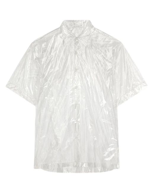 メンズ Dries Van Noten ショートスリーブ シャツ White