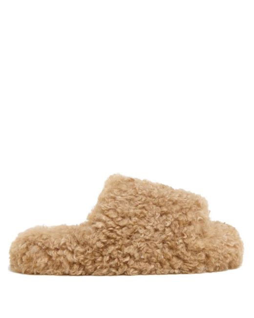 Apparis Natural Dillon Bouclette Slides