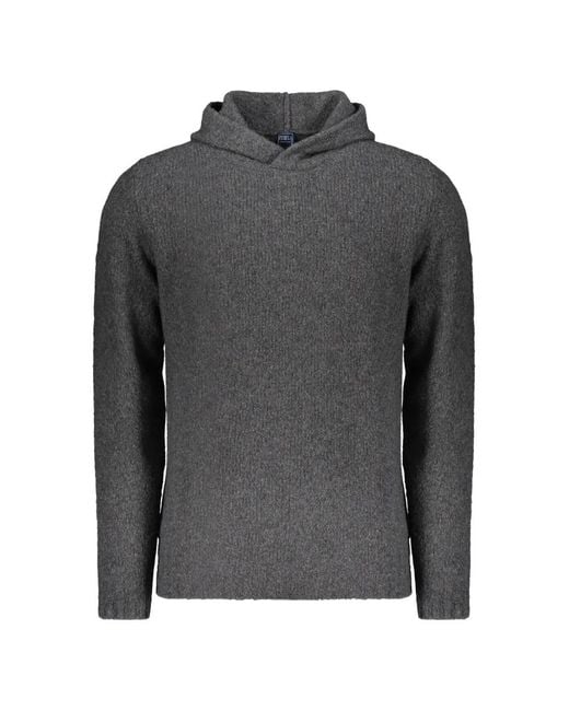 Pull À Capuche Fedeli pour homme en coloris Gray