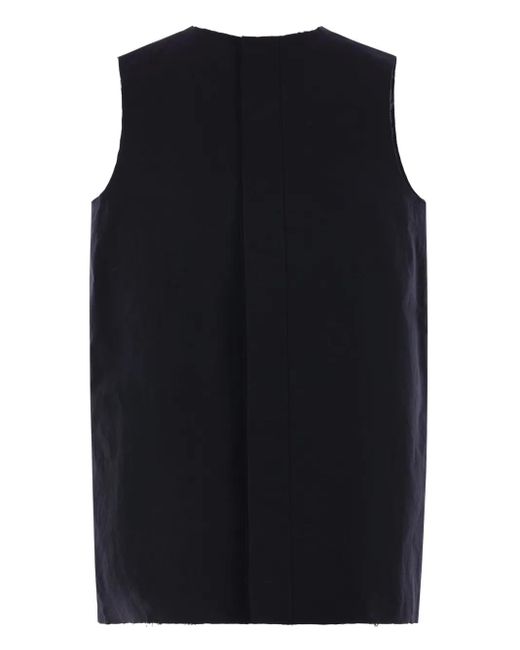 Plan C Blue Sequin-Embellished Top