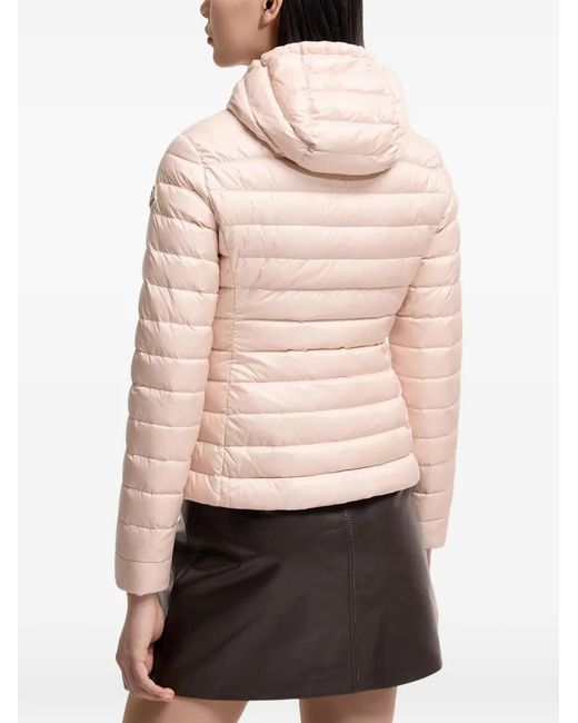 Moncler Pink Igelhood Short Down Jacket