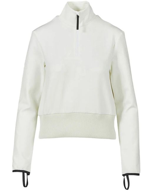 Aztech Mountain White Half-Zip Sweatshirt