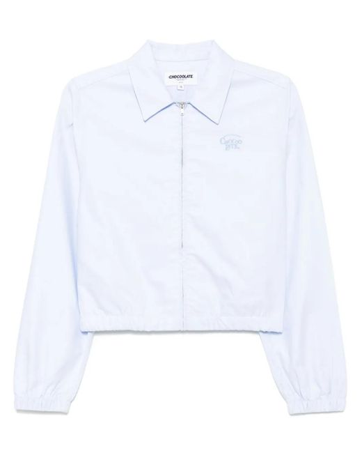 Chocoolate White Shirt Jacket