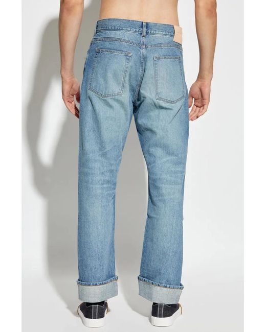 Loewe Blue Straight-Leg Jeans for men