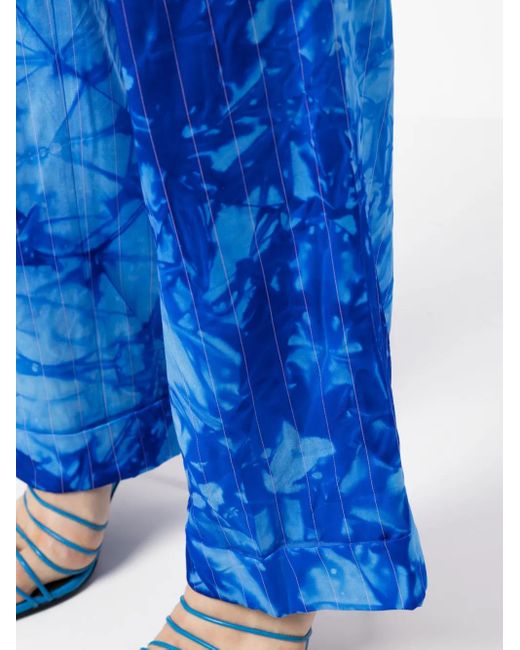 Stain Shade Wollen Broek in het Blue