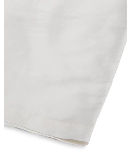 Hai White Adeline Elasticated Shorts