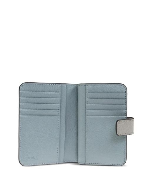 Furla Gray Camelia M Compact Wallet