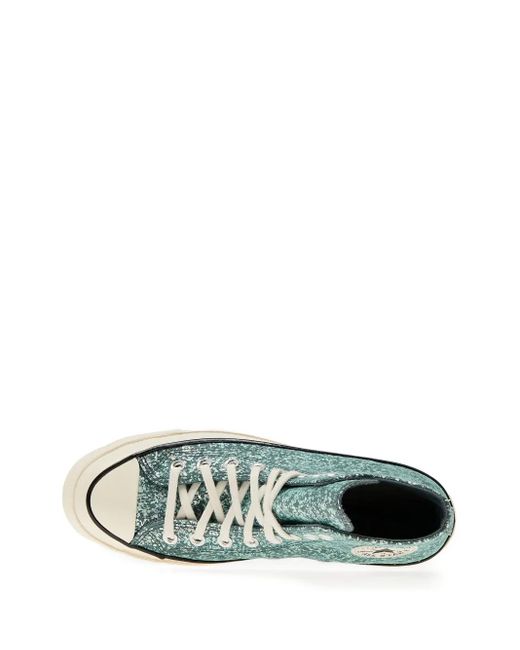 Baskets Chuck 70 Glitter Converse en coloris Blue