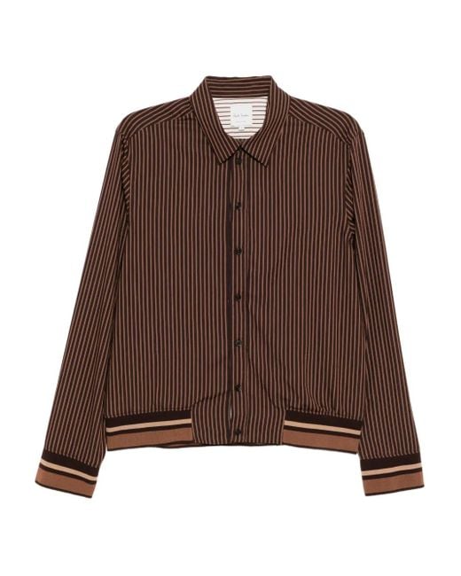 Surchemise À Rayures Paul Smith pour homme en coloris Brown