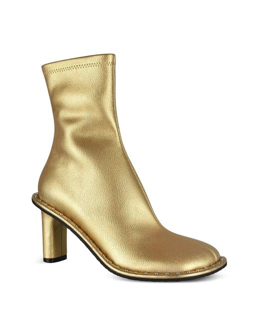 Stella McCartney Natural Studded Boots
