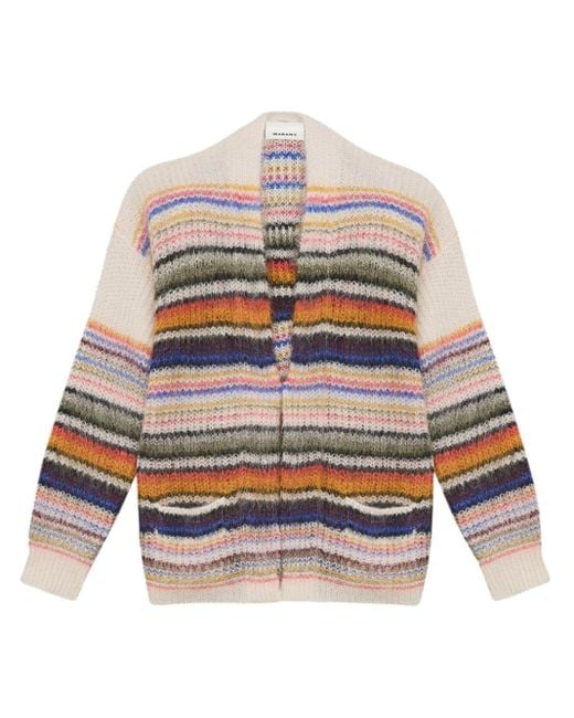 Isabel Marant White Danah Cardigan for men