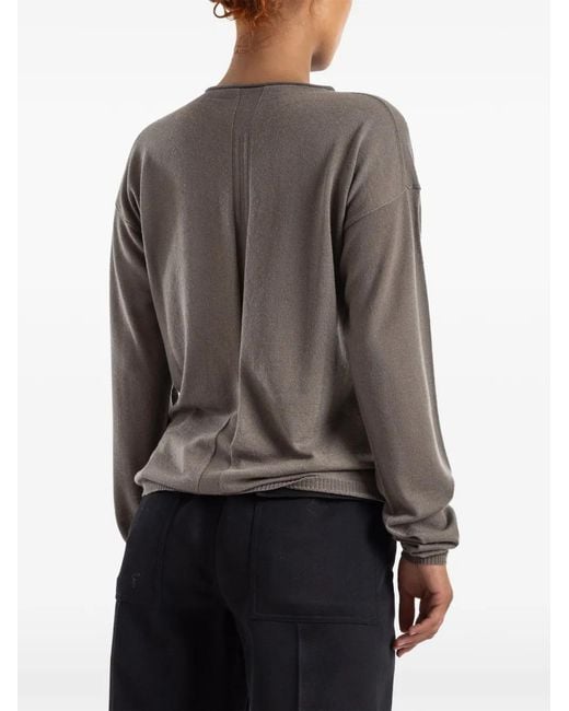 Jersey Level Rick Owens de color Gray
