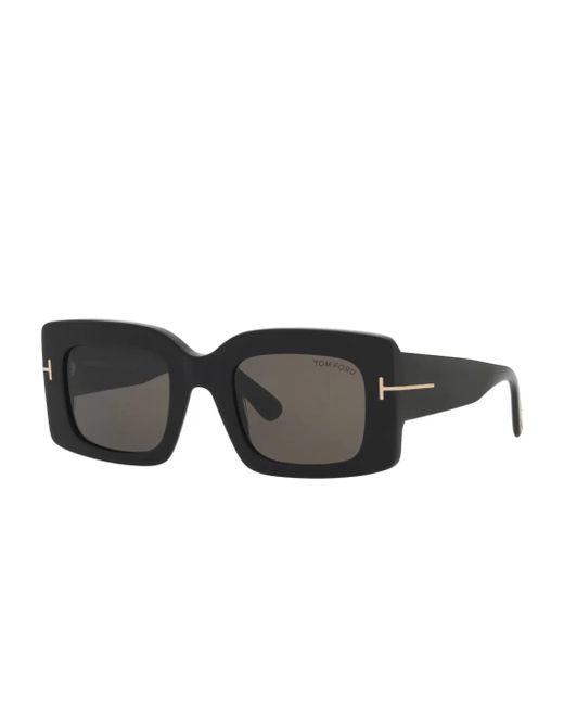 Tom Ford Black Square-Frame Sunglasses