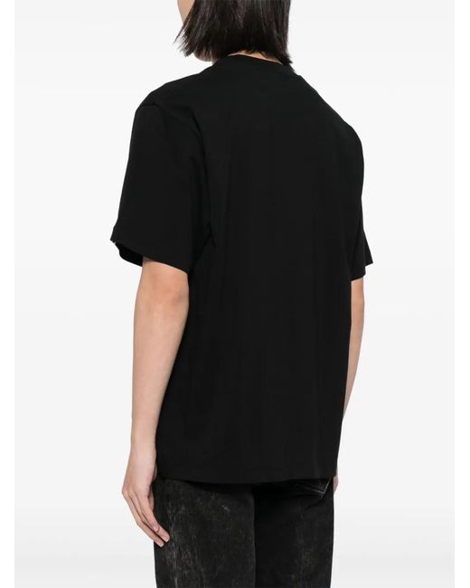 A Bathing Ape Black Logo Print T-Shirt for men