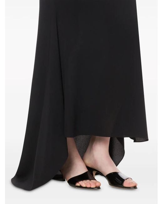 Philosophy Di Lorenzo Serafini High Waist Maxi-Rok in het Black