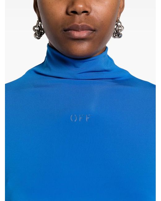 Off-White c/o Virgil Abloh Blue Off- Dresses